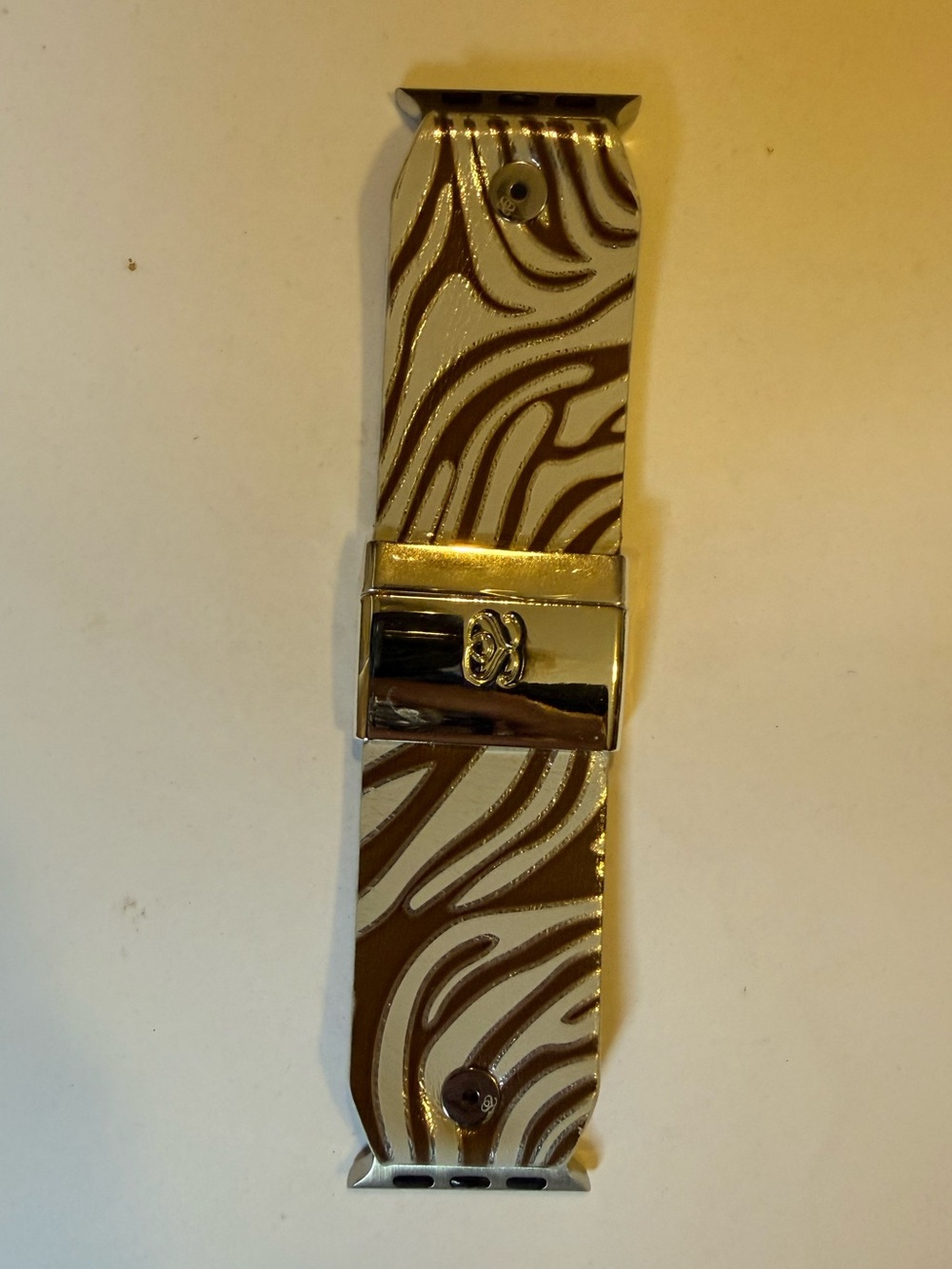 Spark*l bands 6.25” Rocky Road Watchlet with smaller Apple Silver hardware